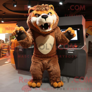 Brun sabeltand tiger...