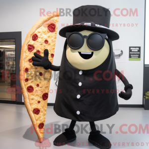 Zwart Pizza Slice...