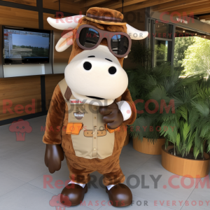 Disfraz de mascota Brown...