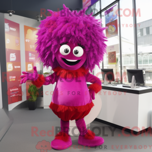 Postava maskota Magenta...