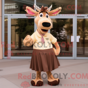 Costume de mascotte d élan...