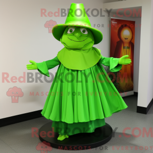 Limegrønn Leprechaun Hat...
