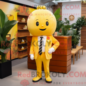 Costume mascotte d abricot...