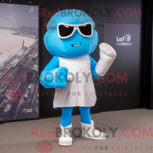 Costume mascotte de gant de...