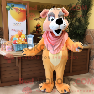 Disfraz de mascota Peach...