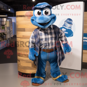 Figura de máscara preta de...