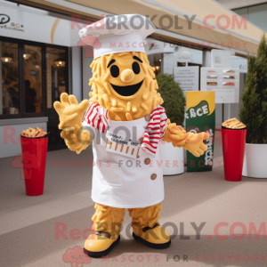 Krem pommes frites maskot...