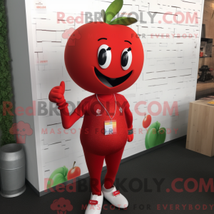 Disfraz de mascota de Apple...