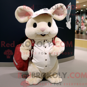 Cream Chinchilla mascot...