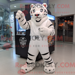 White Tiger mascot costume...