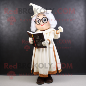 Cream Witch maskot kostume...