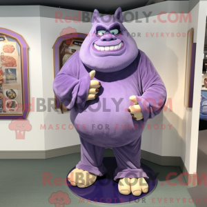 Lavendel Ogre maskot...
