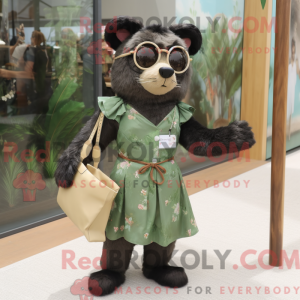 Disfraz de mascota del oso...