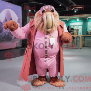 Costume mascotte de morse...