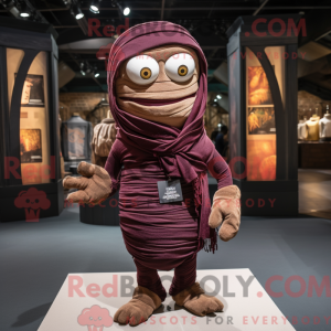 Personaggio mascotte Maroon...