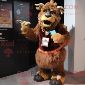 Disfraz de mascota Brown...