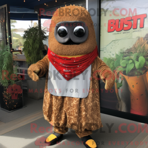Rust Burgers Maskottchen...