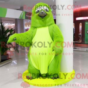 Lime Green Giant Sloth...