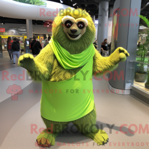 Lime Green Giant Sloth...