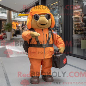 Costume de mascotte Orange...