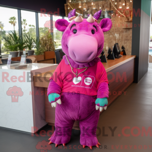 Costume mascotte de Tapir...