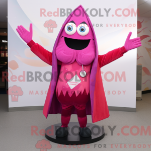 Magenta Acrobat maskot...