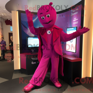Magenta Acrobat máscara de...