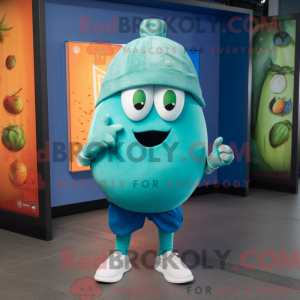 Disfraz de mascota Teal...