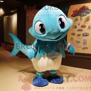 Costume de mascotte de raie...