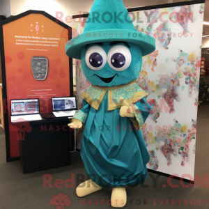 Teal Pad Thai mascot...