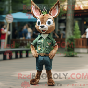 Forest Green Roe Deer...