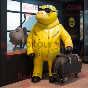 Figura de máscara de vaca...
