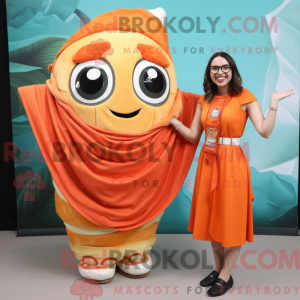 Postava maskota Orange...