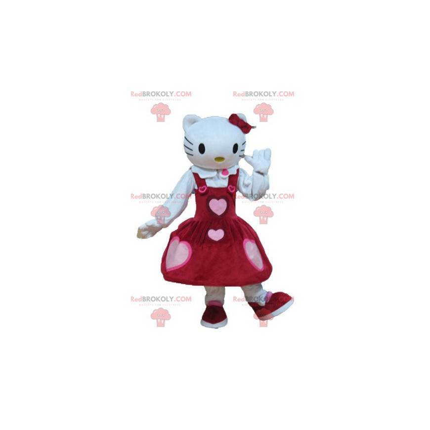 Hello Kitty mascotte famoso gatto dei cartoni animati -