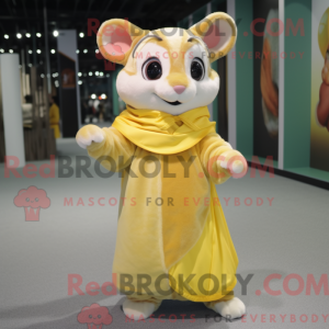 Yellow Dormouse mascot...