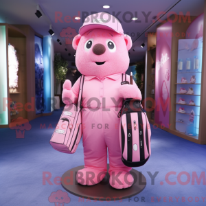 Disfraz de mascota Pink...