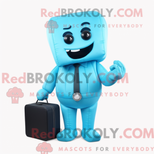Cyan Pop Corn maskerad...