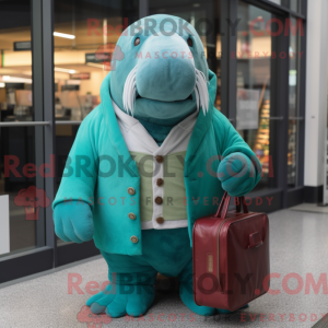 Costume mascotte de morse...