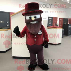 Maroon Graveyard maskot...