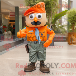 Orange Army Soldier...