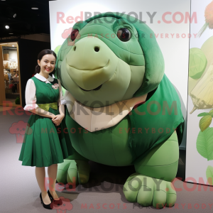 Forest Green Glyptodon...