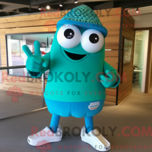 Turkis is maskot kostume...
