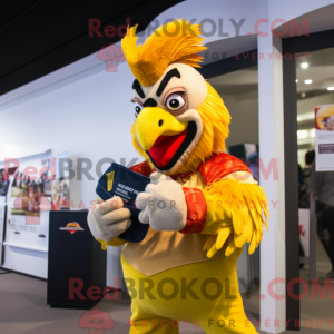 Costume mascotte des Coqs d...