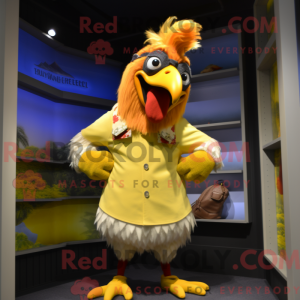 Costume mascotte des Coqs d...