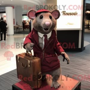 Maskotka Maroon Rat to...