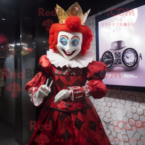 Figura de máscara da Rainha...