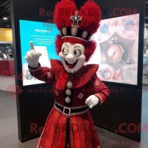 Red Queen maskot kostume...