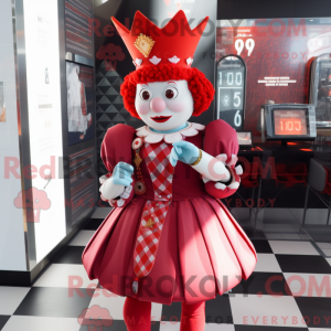 Figura de máscara da Rainha...