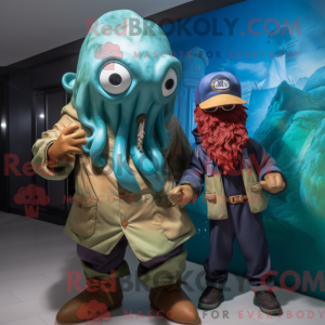 Figura de máscara Kraken...