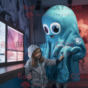 Kraken maskot kostume...